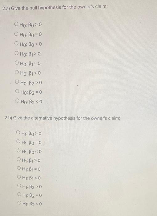 Solved An owner of an ice cream shop wants to determine the | Chegg.com