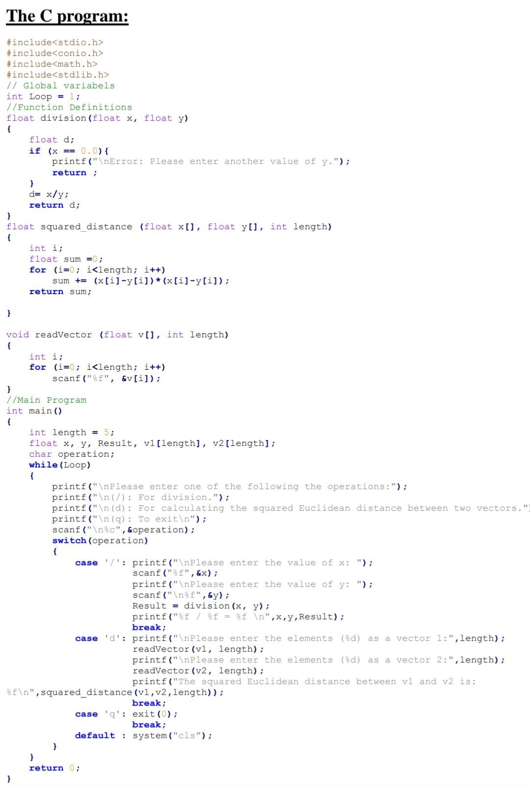 Solved Using MARS simulator, write the equivalent assembly | Chegg.com