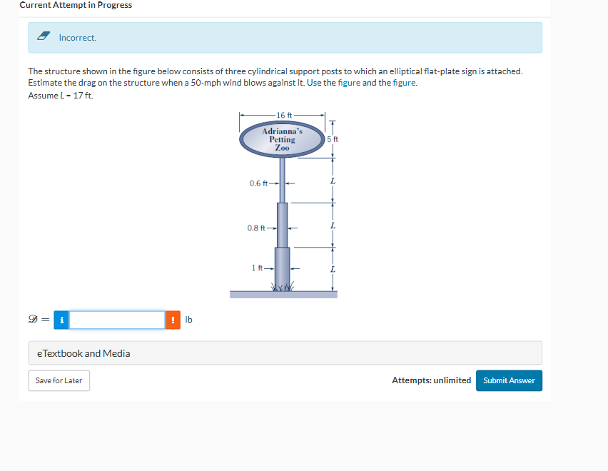 Incorrect.The structure shown in the figure below | Chegg.com