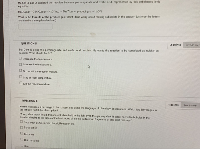 Solved 2 points Save Answer QUESTION 1 Doc Inmaking tested a | Chegg.com