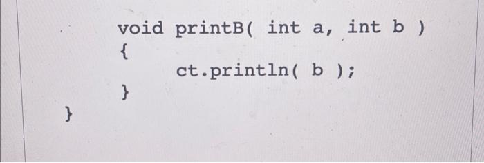 Solved What three values does the following program print? | Chegg.com