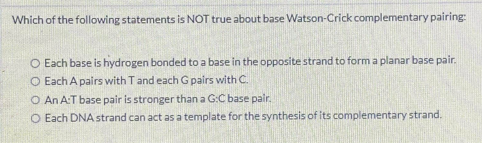Solved Which of the following statements is NOT true about | Chegg.com