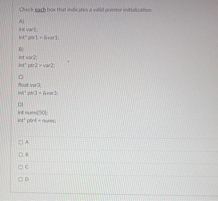 Solved Consider the following C++ statements: #include | Chegg.com