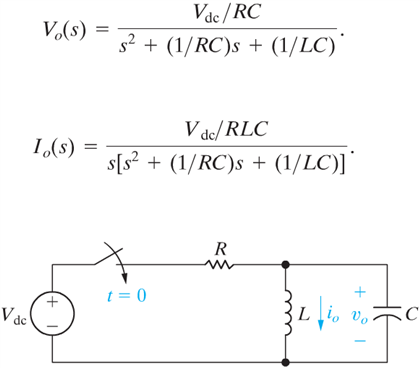 Solved V0 S Vdc Rc S2 1 Rc S 1 Lc I0 S Chegg Com