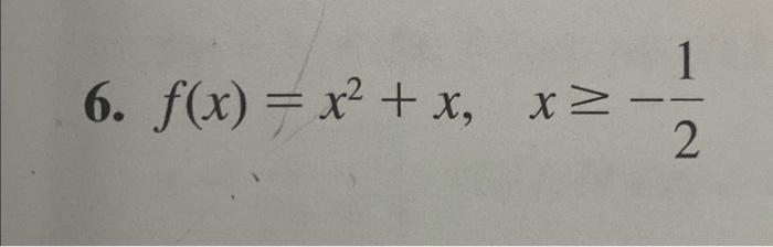 Solved Its an inverse function, just wanted to know at what | Chegg.com