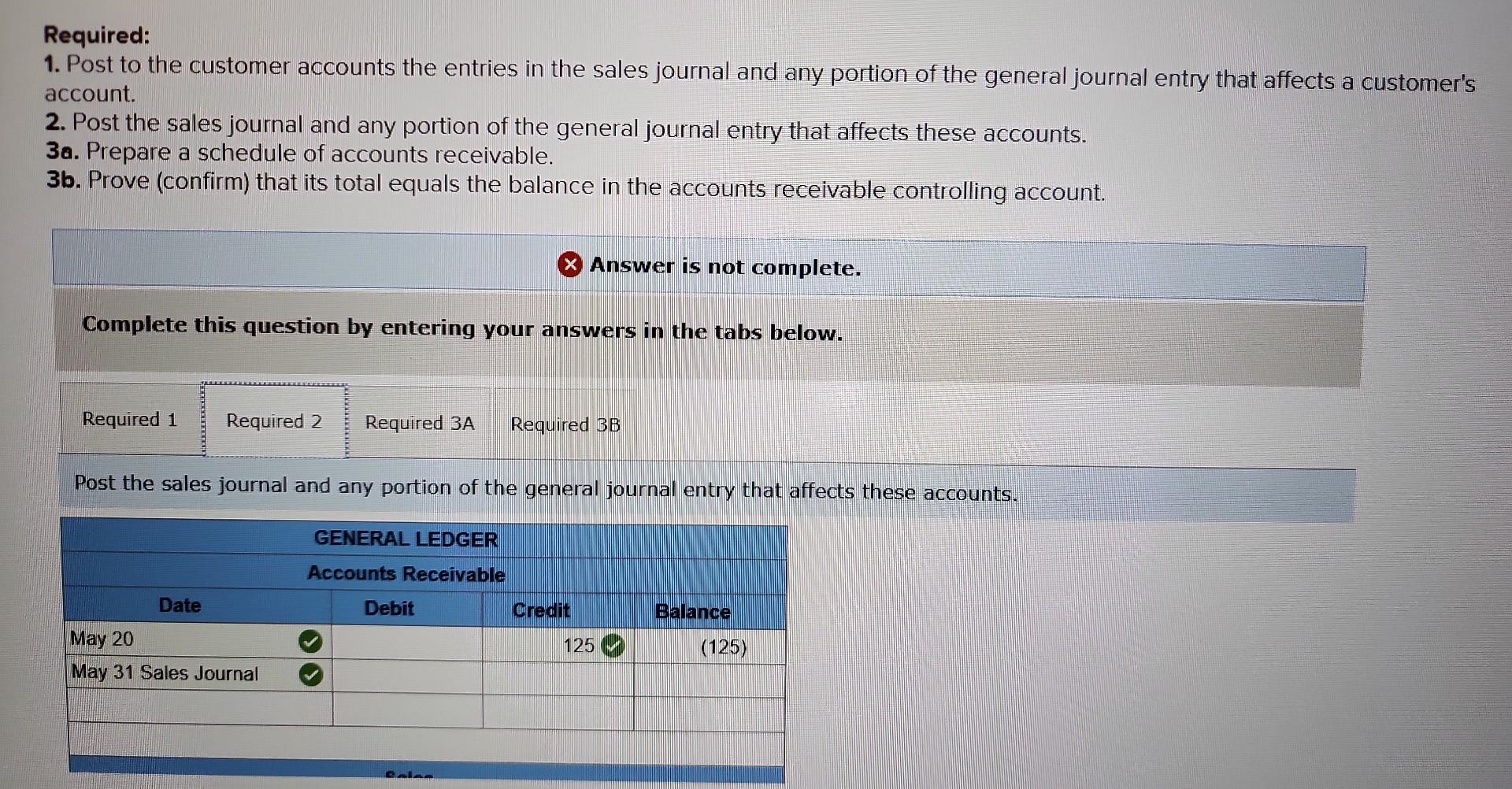 Solved Exercise 7-12 (Algo) Posting to subsidiary ledger | Chegg.com