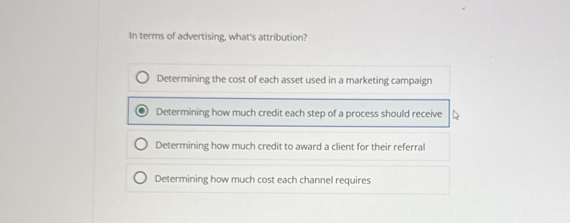 Solved In terms of advertising, what&rsquo;s | Chegg.com