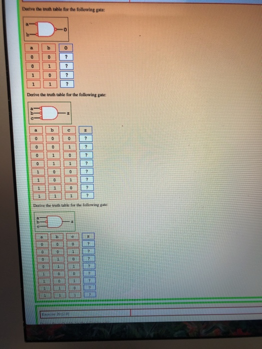 Solved Derive the truth table for the following gate: Derive | Chegg.com