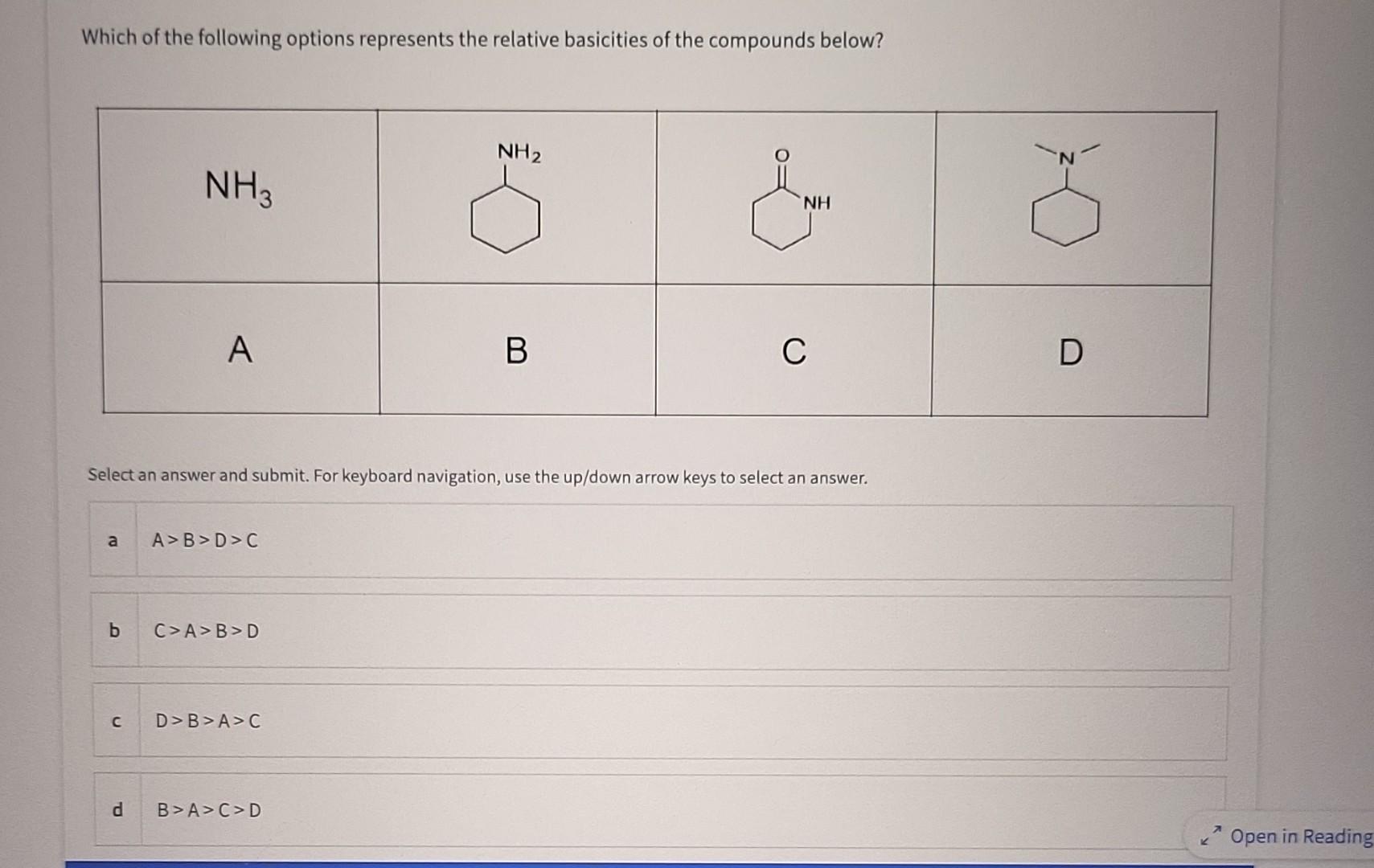 Solved Which of the following options represents the | Chegg.com