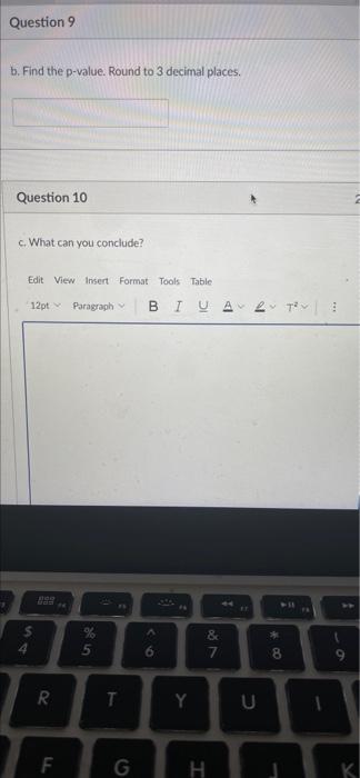Solved Question 8 2 pts A researcher wants to see whether a | Chegg.com