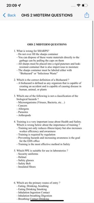 1. What is wrong for SHARPS?
- Do not over fill the sharps container
- You can dispose of these waste materials directly to t