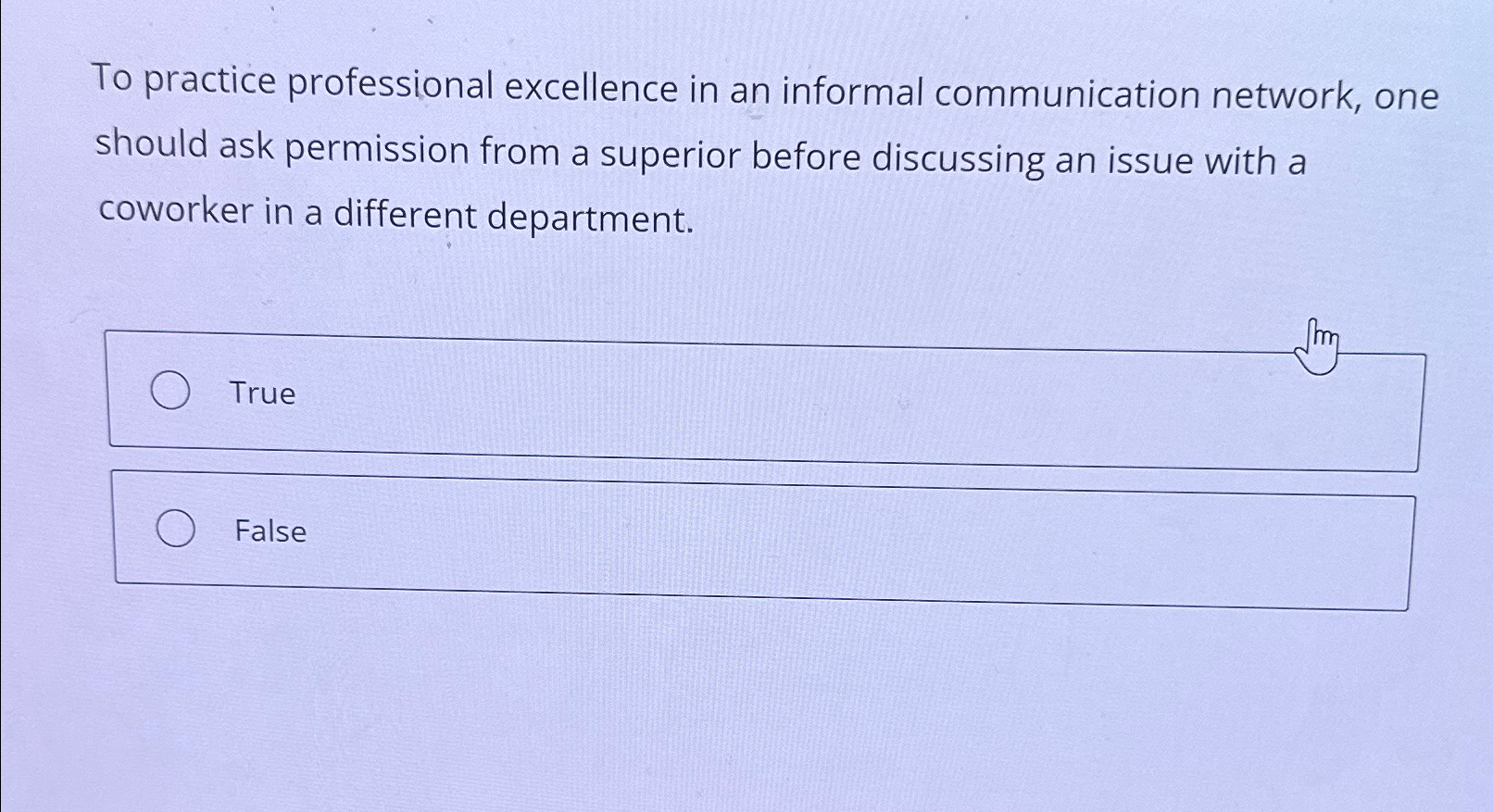 Solved To practice professional excellence in an informal | Chegg.com