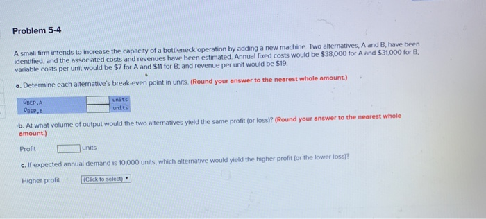 Solved Problem 5-1 Determine the utilization and the | Chegg.com