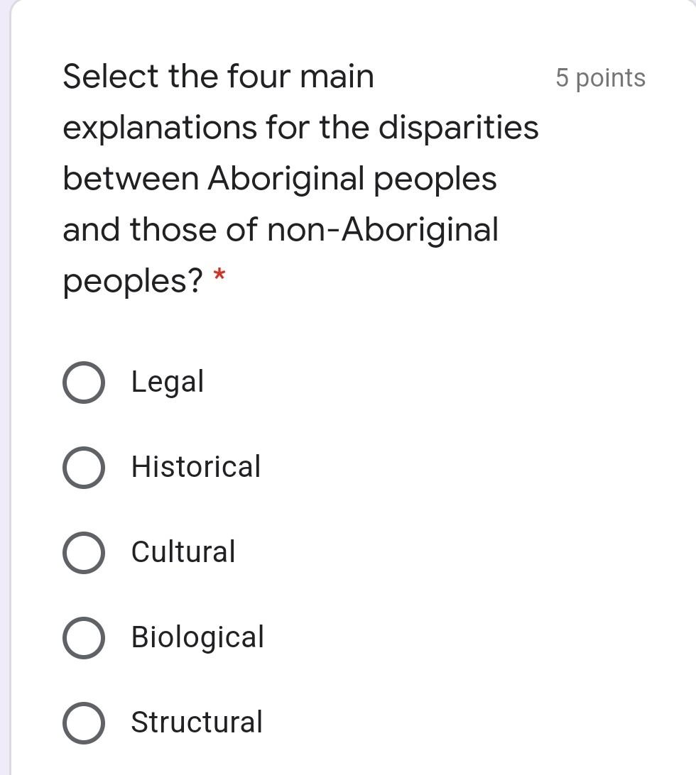 Solved Which of the following is NOT 5 points a criticism of | Chegg.com