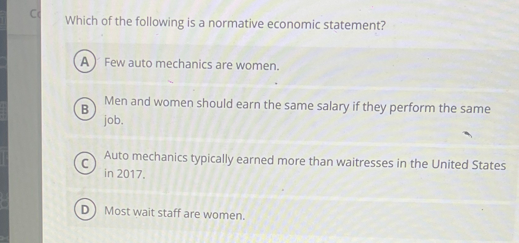 solved-which-of-the-following-is-a-normative-economic-chegg