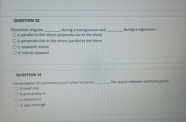 Solved QUESTION 13 The image below shows an outcrop of | Chegg.com