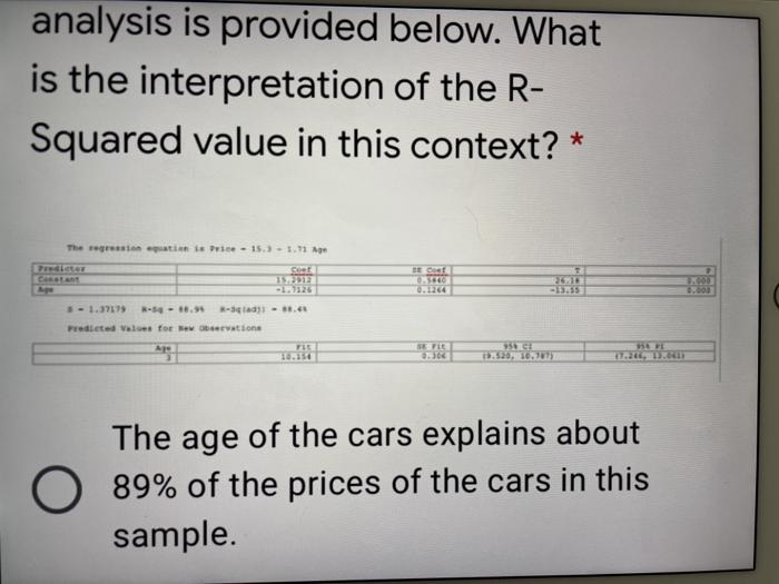 Solved Data were collected on the age 4 points (in years) | Chegg.com