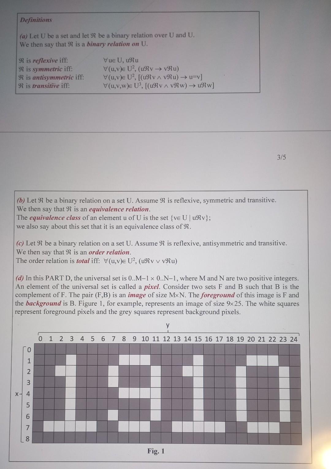 Solved this is a discrete math question. kindly solve it | Chegg.com