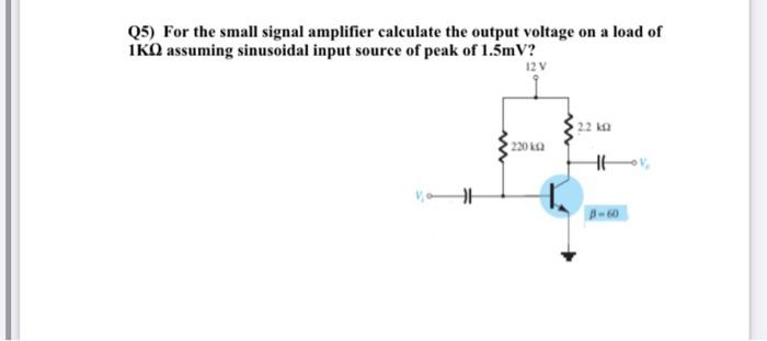 Solved Q1 ) Suppose an NPN Transistor has a set of | Chegg.com