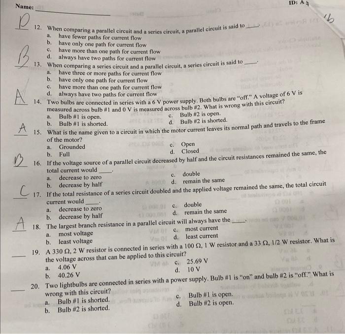 Solved Multiple Choice Identify the choice that best | Chegg.com