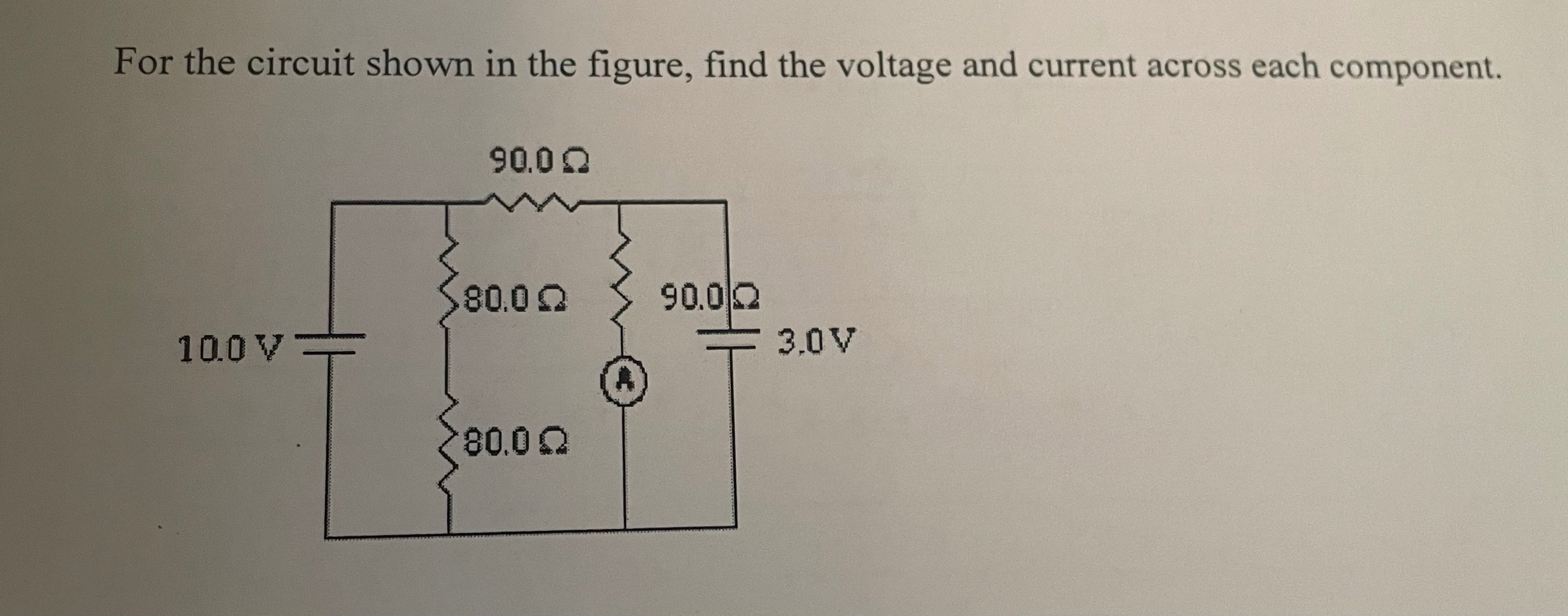 For the circuit shown in the figure, find the voltage | Chegg.com