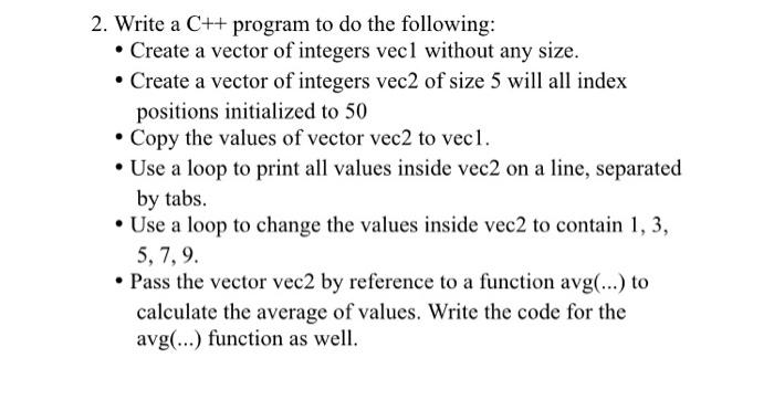 create vector with default value c