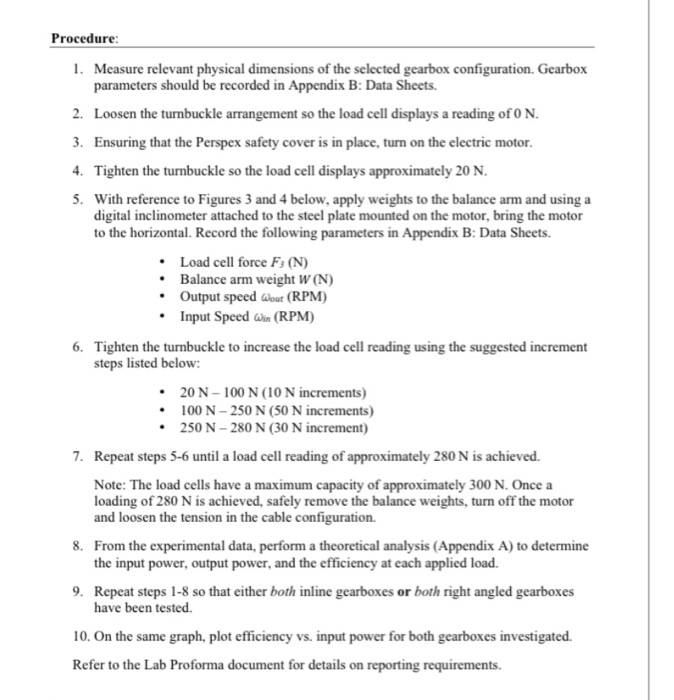 Procedure: 1. Measure relevant physical dimensions of | Chegg.com