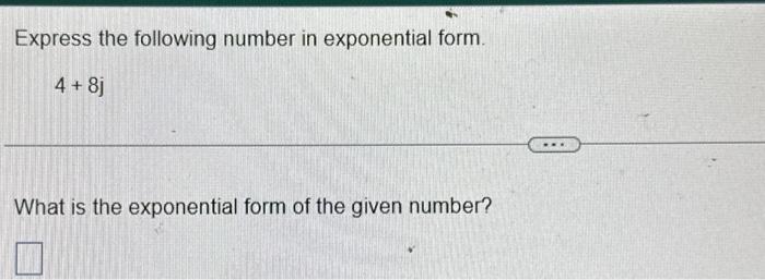 2 to the 4th power exponential form