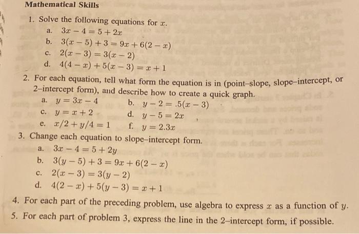 4 x 3 5 2x 3 x ≠ 0 3 2