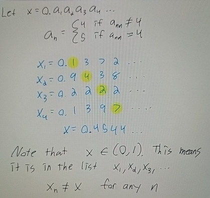 Solved Why can X not be equal to Xn for any n? | Chegg.com