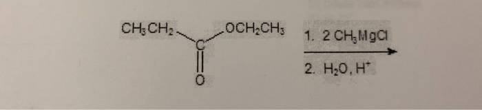 Solved CH3CH2 C H2CH3 1. 2CH,MOCI 2. H20, H* | Chegg.com