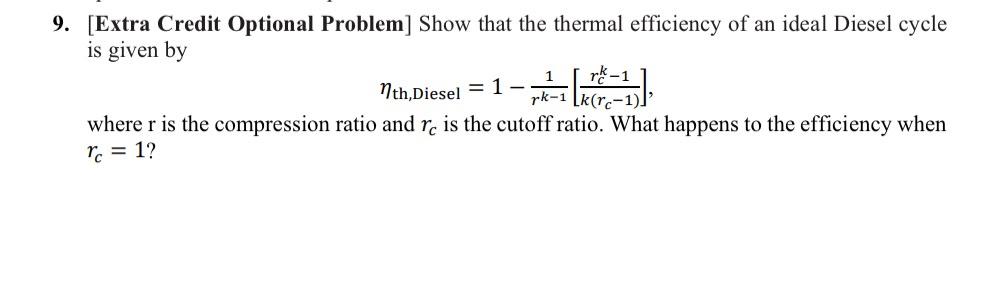 Solved [Extra Credit Optional Problem] ﻿Show that the | Chegg.com