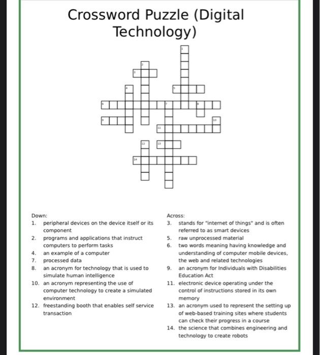 Can you solve it? The crossword that counts itself, Mathematics