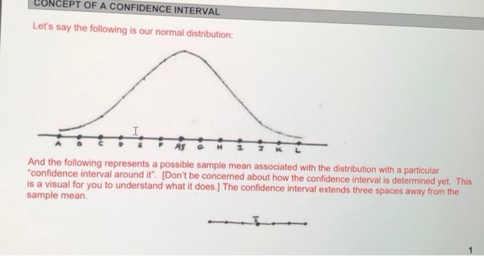 Let's say the following is our normal distribution: | Chegg.com
