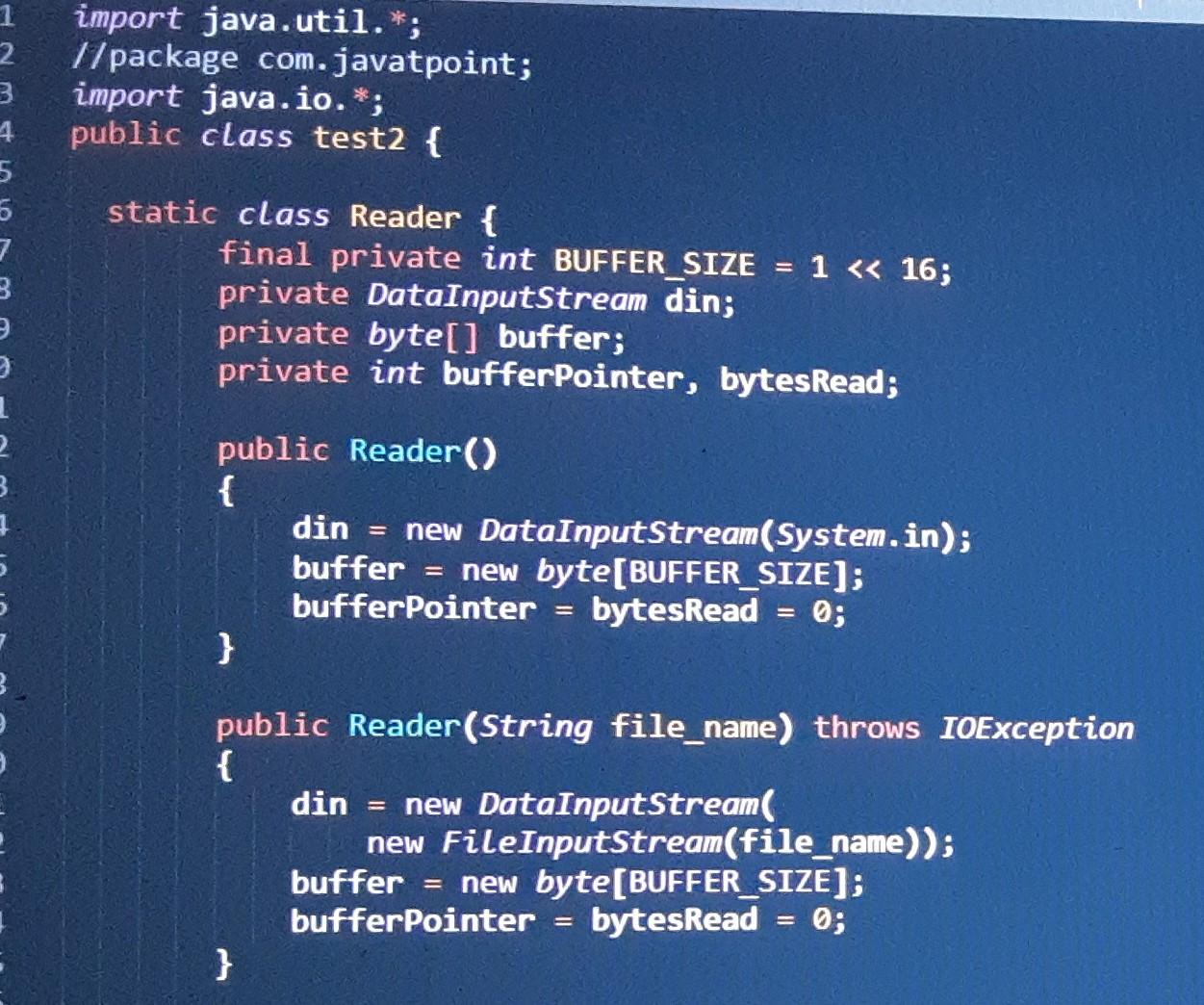Solved private void fillBuffer() throws IOException ⎩⎨⎧