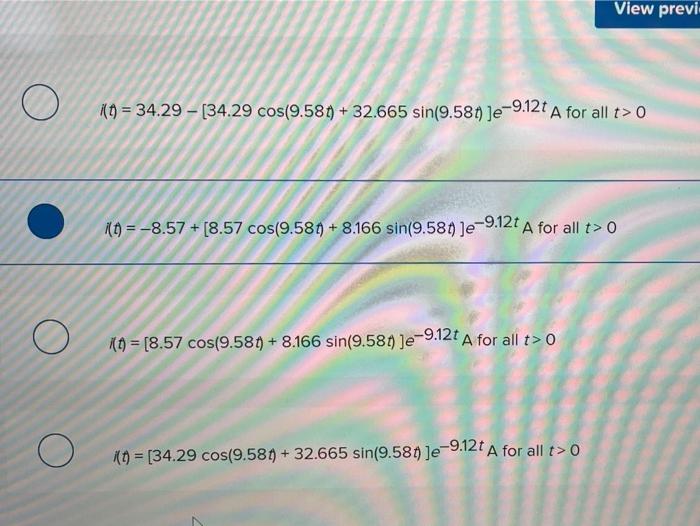 Solved In the circuit given below, R=30. Find 10 for t> 0. | Chegg.com