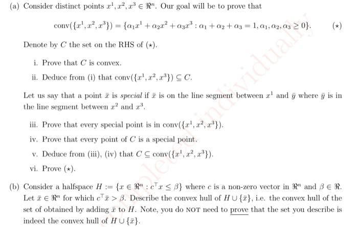 Solved Bu X Xº Xo9 A Consider Distinct Points X1 Chegg Com