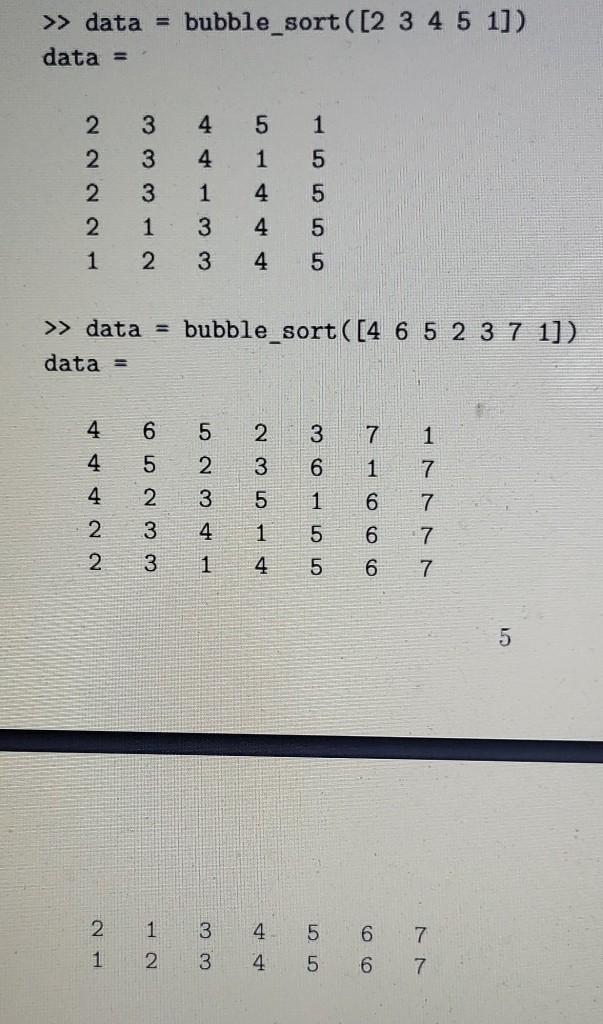Solved 3. (Bubble Sort) Bubble Sort os another sorting | Chegg.com