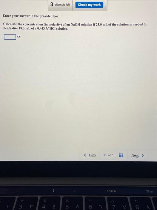 Solved 3 attempts left Check my work Enter your answer in | Chegg.com
