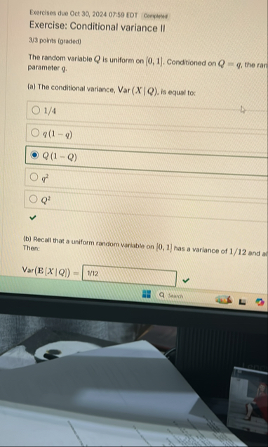Solved Exercises due Oct 30, 2024 07:59 ﻿EDT | Chegg.com