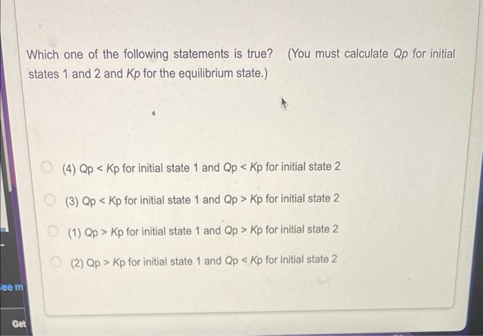 Solved Two possible initial states and the equilibrium state | Chegg.com