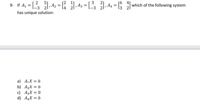 Solved 9 If 3 42 2 43 2 4 2 43 Chegg Com