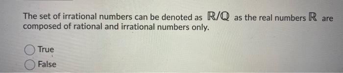 Solved 0.66666666..... is a(n) irrational number as the | Chegg.com