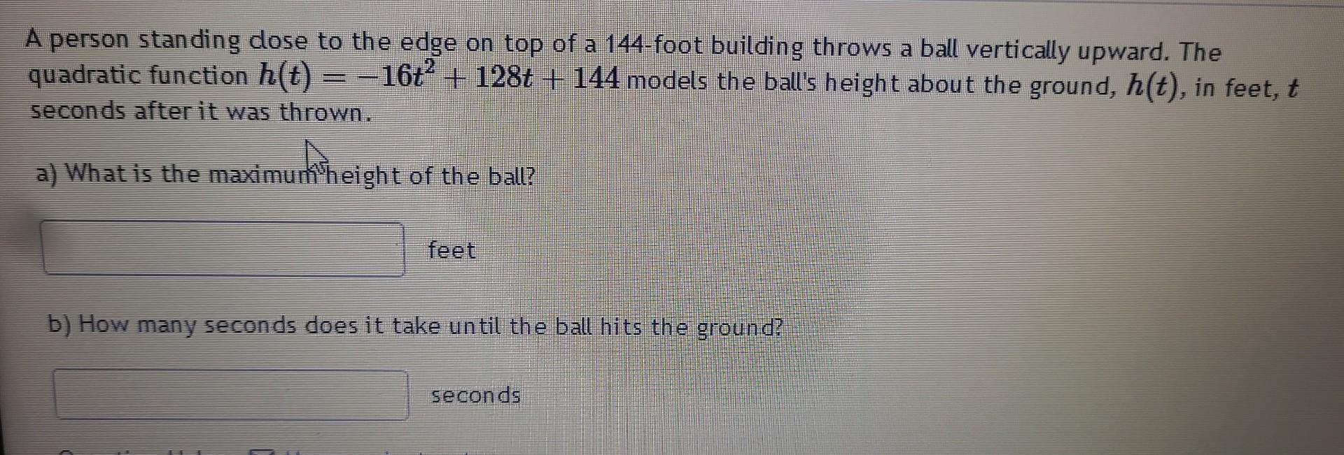 Solved A person standing dose to the edge on top of a