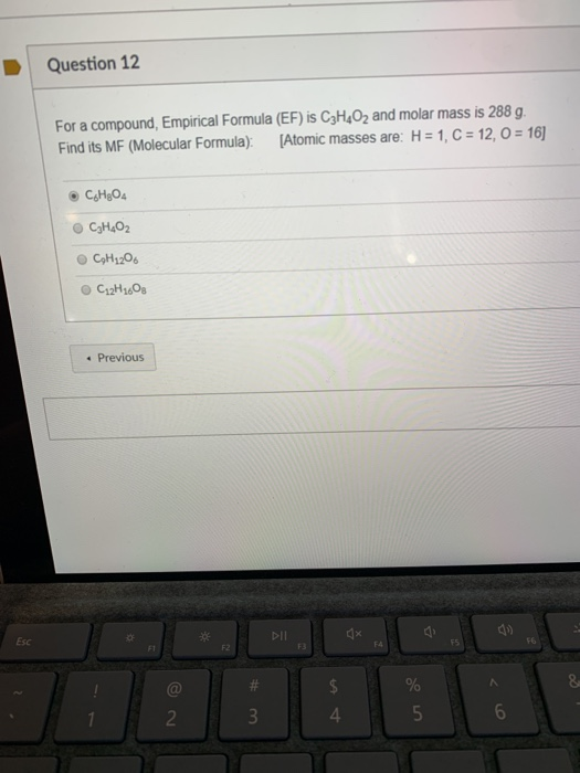 experiment 12 empirical formula of a compound