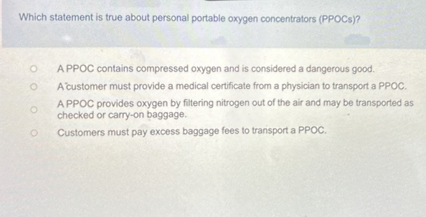 Solved Which statement is true about personal portable | Chegg.com