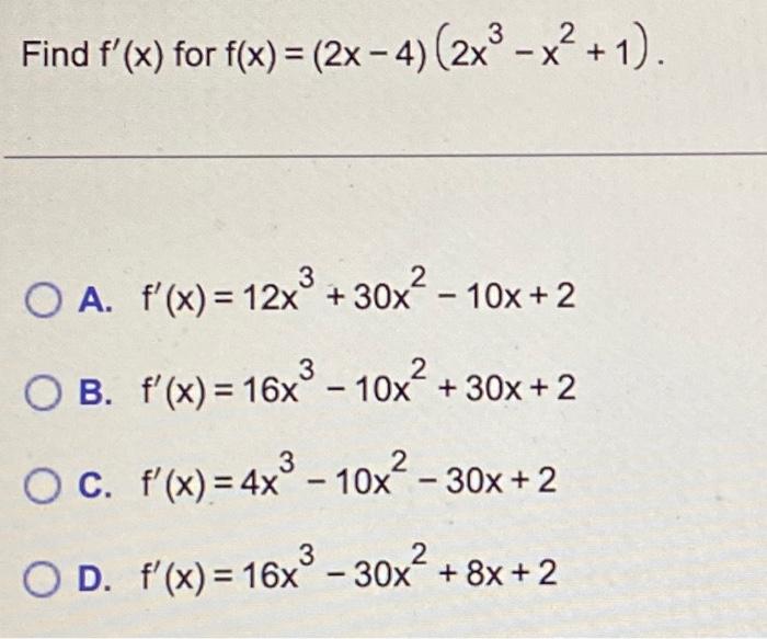 f x )= x 4 4x 3 7x 2 16x 12