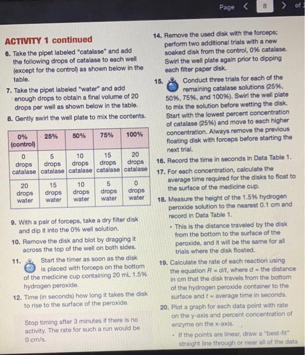 CHEMISTRY Enzyme Catalysis Effects of Concentration,