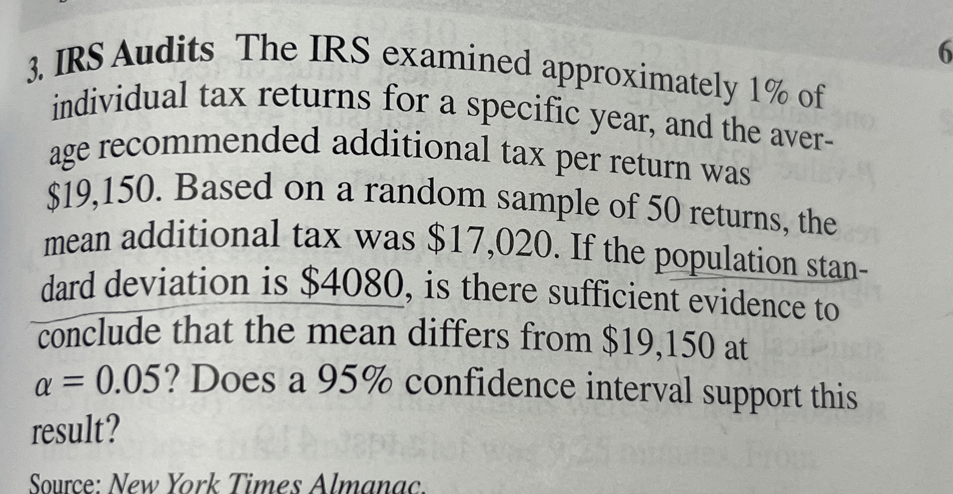Solved IRS Audits The IRS examined approximately 1% ﻿of | Chegg.com