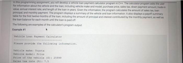Solved In this programming assignment, you will develop a | Chegg.com